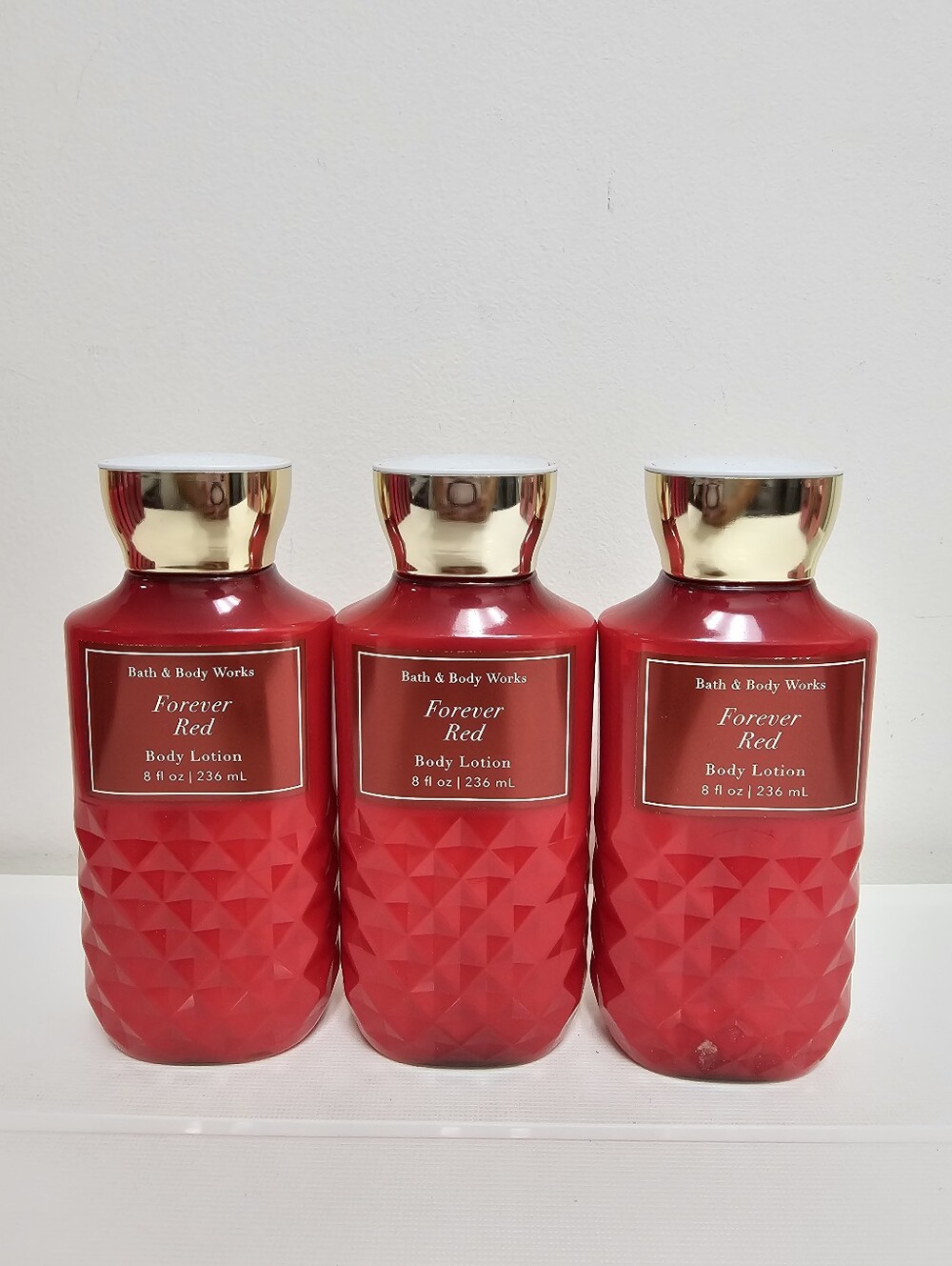 Bath & Body Works Forever Red Body Lotion - 3x